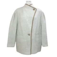 イザベル マラン エトワール ISABEL MARANT ETOILE 美品 ジャバディ ジャケット コート ウール スタンドカラー  パイピング 36 S相当ベージュ系 /Xのサムネイル