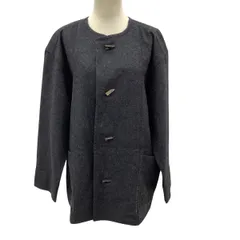 plantation プランテーション ISSEY MIYAKE イッセイミヤケ コート SIZE M PL33-FD095 グレーのサムネイル