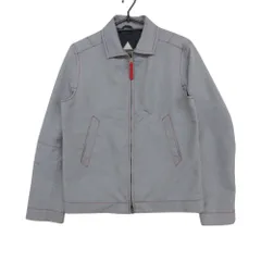 PRADA SPORTS プラダスポーツ ブルゾン Archive ステッチ ジップ ジャケット ポリツイル イタリア製 グレー 40【M】 レディース 【中古】のサムネイル