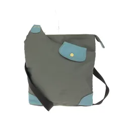 box21 ボックス21 ショルダーバッグ  ポケット/ナイロン×レザー    グレー レディース / 240001210769のサムネイル