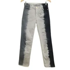 ヴェルサーチジーンズ VERSACE JEANS COUTURE タイダイ コットン ジーンズ パンツ 27 グレー系のサムネイル