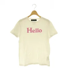マディソンブルー MADISONBLUE 24SSHelloクルーネックTシャツ カットソー 半袖 S ホワイト ピンク /HK ■OSのサムネイル