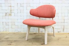 ニトリ 1P CHAIR RELAX WIDE KB レッド リビングダイニング1人用チェア