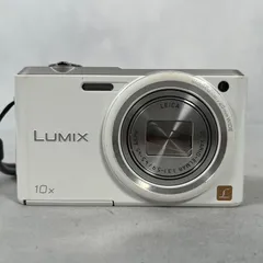 【管2607-371】Panasonic パナソニック LUMIX DMC-SZ3 ホワイト コンパクトデジタルカメラ 動作未確認 現状渡しのサムネイル