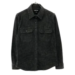LANDS' END ランズエンド 長袖 デニムシャツ S グレー系 レディース 古着のサムネイル