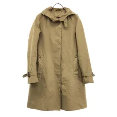 Traditional Weatherwear トラディショナルウェザーウェア フーデッド コート 32 ベージュ レディース 古着のサムネイル