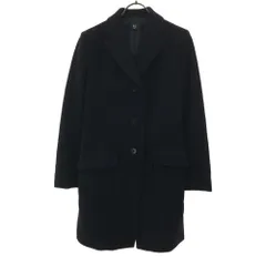 UNIQLO +J ユニクロ プラスジェイ ウールブレンド チェスターコート S ネイビー レディース 古着のサムネイル