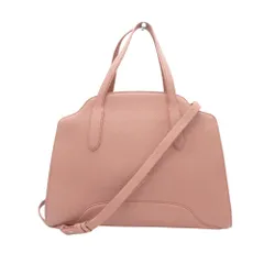 Loro Piana ロロピアーナ ショルダーバッグ セージア グレインマットレザー 2WAY バッグ 地柄 ピンク レディース 【中古】のサムネイル