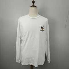 マークゴンザレス Lサイズ ロングカットソー ロンTシャツ プリント　ホワイト　MARK GONZALES 【1182】のサムネイル
