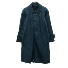 MARC BY MARC JACOBS マークバイマークジェイコブス リバーシブル ステンカラーコート ブルー×ネイビー レディース 古着のサムネイル