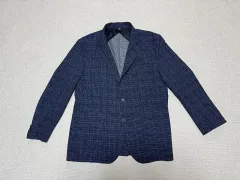 DAKS 機能性 エンボス ストレッチ ブレーザー ジャケット メンズ 105サイズのサムネイル