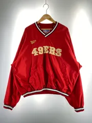 【中古品】 NFL × REEBOK リーボック 49ERS 刺繍 LOGO PULLOVER サンフランシスコ・フォーティーナイナーズ  ロゴ プルオーバー メンズ 長袖 トップス 【146-260731-em-26-min】のサムネイル
