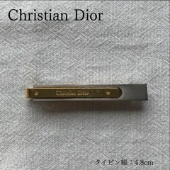 【訳あり】クリスチャンディオール ネクタイピン ゴールド シルバー ロゴ ビジネス フォーマル【カ766】のサムネイル