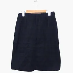 フリークスストア FREAKS STORE 台形 スカート 膝丈 チェック 柄 厚手 F グリーン 緑 /HT33のサムネイル