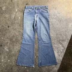 LEVI'S 70s USA製 684 ビッグベル フレアデニムパンツ 1976年製 オレンジタブ 1970s リーバイス ベルボトム vintageのサムネイル