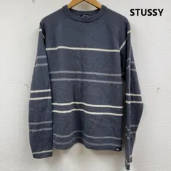 ステューシー クルーネック 長袖 ボーダー ニット メンズ L ISItems【USED】【古着】【中古】50163746のサムネイル