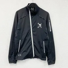 OAKLEY　オークリー　トラックジャケット/ジャージ　黒　ブラック　Mサイズ　古着のサムネイル