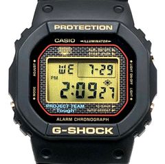G-SHOCK ジーショック DW-5750E-1 復刻スティング ラウンドフェイス EL