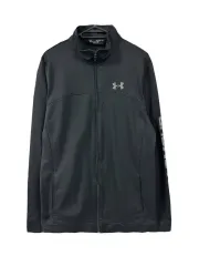 YXL UNDER ARMOUR アンダーアーマー サイドロゴ ジップアップ ジャージのサムネイル