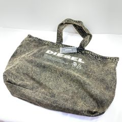 【未使用!!】 DIESEL ディーゼル  D-THIS BAG SHOPPER L ケミカルウォッシュ デニム ショッピング トートバッグ グラフィックプリント