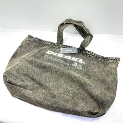 【未使用!!】 DIESEL ディーゼル  D-THIS BAG SHOPPER L ケミカルウォッシュ デニム ショッピング トートバッグ グラフィックプリントのサムネイル