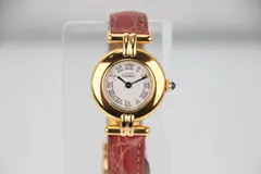 カルティエ マスト コリゼ W1011554 White文字盤 Quartz 24mm 腕時計 Bランクのサムネイル