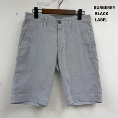 バーバリーブラックレーベル ストライプ柄 ハーフ パンツ ショート パンツd1r90-527-29 メンズ 表記無し ISItems【USED】【古着】【中古】50164075のサムネイル