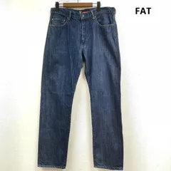 エフエイティー 日本製 レザーパッチ テーパード デニム パンツ メンズ 表記無し ISItems【USED】【古着】【中古】50164126のサムネイル