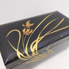 【ジャンク品】オルゴール付きアクセサリーボックス【レトロ】 ジャンク】オルゴール鳴らず 小函 漆器 ジュエリーボックス - メルカリ