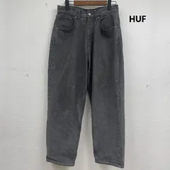 ハフ ワイド ブラック テーパード バギー デニム パンツ メンズ 28インチ ISItems【USED】【古着】【中古】50164176のサムネイル