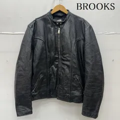 ブルックス 80s USA製 シングル ライダース レザ－ ジャケット メンズ - ISItems【USED】【古着】【中古】50164377のサムネイル