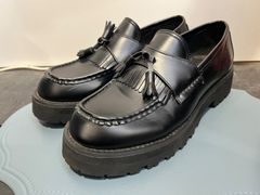 オープニングアクトVibramソール ローファー ブラック 44 スムース