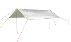 キャプテンスタッグ(CAPTAIN STAG) タープ レクタタープ セット 320×290cm UVカット 2000mm防水 【2~3人用】 バッグ付き トレッカー 【ホワイト/グリーン/カーキ】 UA-1083/UA-1085/UA-1089のサムネイル