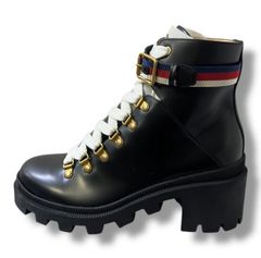 GUCCI グログランボウブローチ リボン ビジュー アクセサリー グッチ