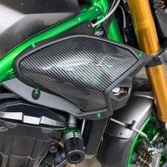 zx6r 2024 ラムエアダクト カーボン カバー - メルカリ