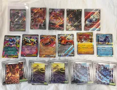 【まとめ売り】ポケモンカード ストームエメラルダ メガグソクムシャex SAR まとめ売り 汎用カード グラードン ブーバーン バチンウニ ポケモンキャッチャーのサムネイル