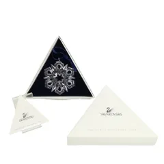 スワロフスキー SWAROVSKI 1999年 限定 クリスマス オーナメント 雪の結晶 クリスタル 美品のサムネイル