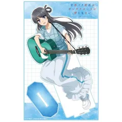 桜島麻衣 青春ブタ野郎はサンタクロースの夢を見ない アクリルキャラスタンド 桜島麻衣 ギターガールVer. 描き下ろし　グッズ 青ブタ スタンド アクスタのサムネイル