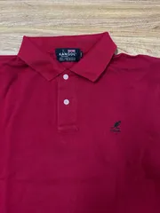 90s 日本製 KANGOL ポロシャツ カンゴール JAPAN ヴィンテージ ユニオンジャック レッド Lサイズのサムネイル