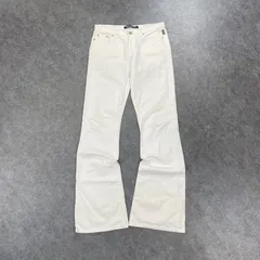 VERSACE JEANS COUTURE Denim Flare Jeans ヴェルサーチェ フレアジーンズ デニムパンツ ブーツカット ホワイト レディースのサムネイル