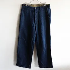 【美品】NIGEL CABOURN【DENIM WIDE PANT】34 ナイジェルケーボン デニム ワイドパンツ 26070591のサムネイル