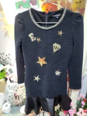 EGOIST ブラック 刺繍 パッチ ONE PIECEのサムネイル
