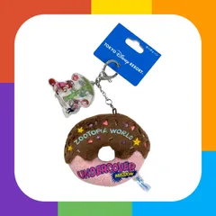 ディズニー キーチェーン【ズートピア】ドーナツ ニック・ワイルド＆ジュディ・ホップス 東京ディズニーリゾート TDRのサムネイル