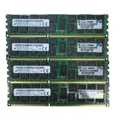 サーバー用 ECC対応  MICRON 16GB 2Rx4 PC3-14900R  ※4枚セット※のサムネイル