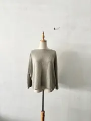 evam eva エヴァムエヴァ 和紙 プルオーバー Mのサムネイル