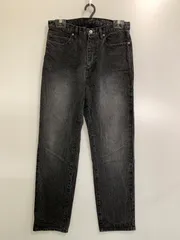 【中古品】 UNIVERSAL PRODUCTS ユニバーサルプロダクツ BLACK DENIM PANTS ブラック デニム パンツ メンズ ボトムス ジーンズ ジーパン 【158-260731-em-46-min】のサムネイル