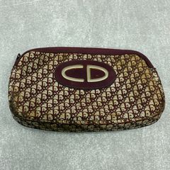 ヴィンテージ品】Christian Dior トロッター ポーチ CDロゴ - メルカリ