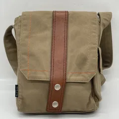 BN9680□ポールスミス キャンバス ショルダーバッグ フラップ 縦型 ベージュのサムネイル