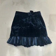 3.1phillip Lim フィリップリム コーデュロイスカート ブルー F162-3650BND size:6【中目黒A06】のサムネイル