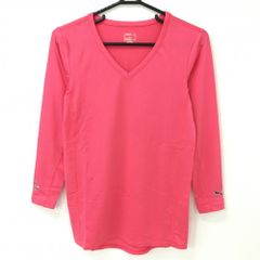新品】フェアリーパウダー セーター レッド カシミヤ混 ニット 薄手 V